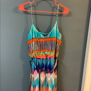 Colorful maxi dress